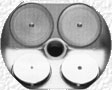 4 ventilska glava